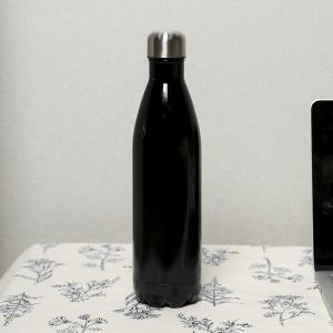 휴대용 스포츠 진공 보온병 보온물병 750ml 블랙