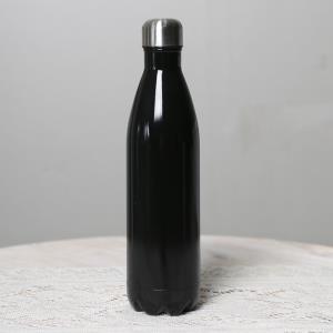 휴대용 스포츠 진공 보온병 보온물병 750ml 블랙