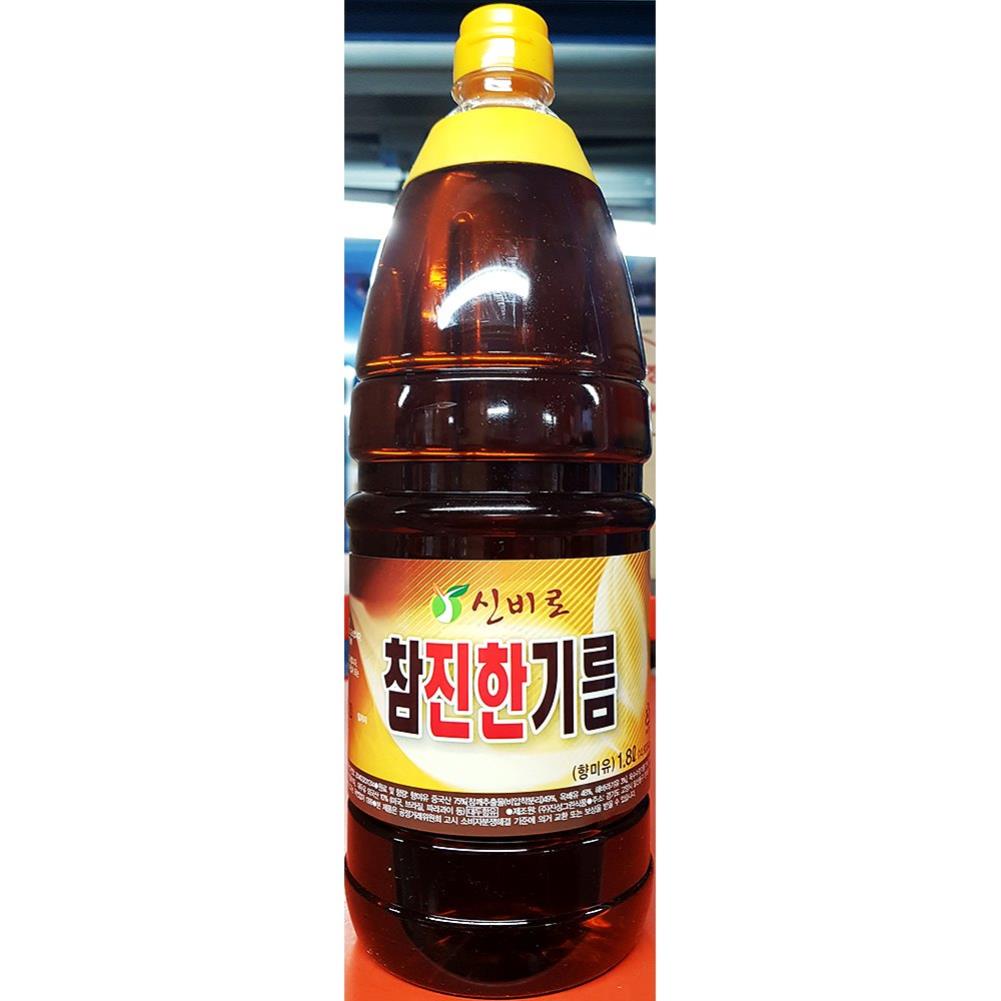 진성 참진한 참기름 1.8L X10 식자재용품 식재료 업소용