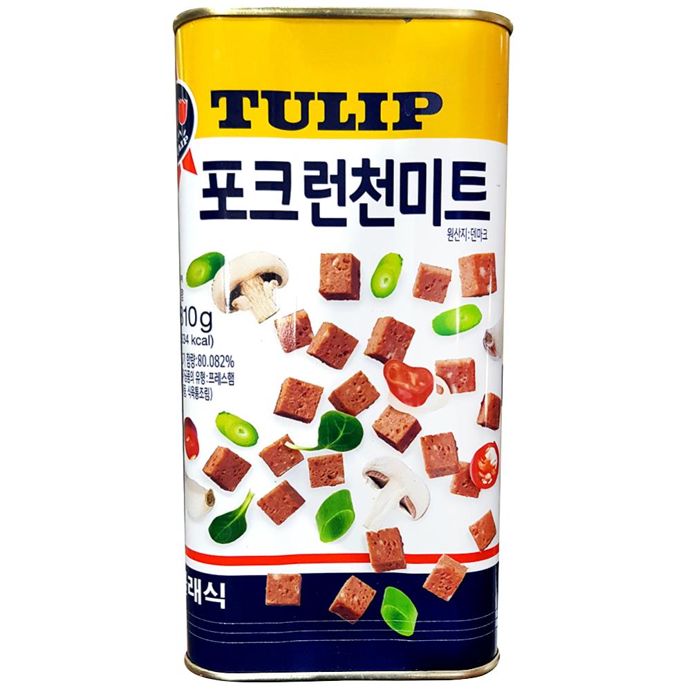 햄캔(튤립실속 런천미트 1.81K) 통조림 부대찌개재료