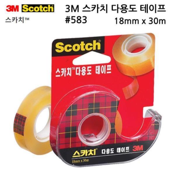 3M 스카치 다용도 테이프 583 (18mmx30m)