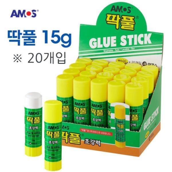 아모스 딱풀 15g 1박스 (20개입)