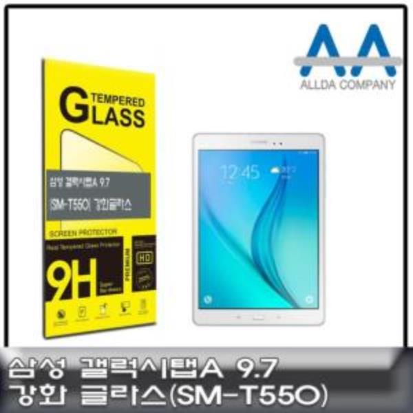 갤럭시탭A 9.7 강화글라스(SM-T550)/강화Glass/ALLDA