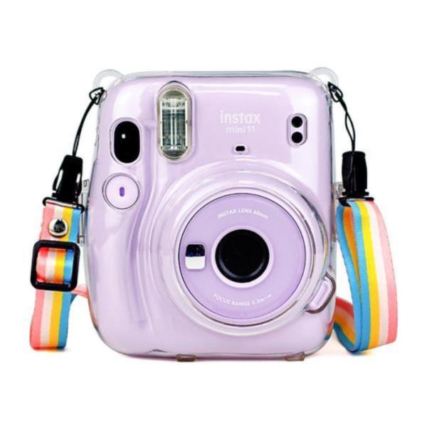 인스탁스 미니11 투명 케이스 폴라로이드 카메라 가방