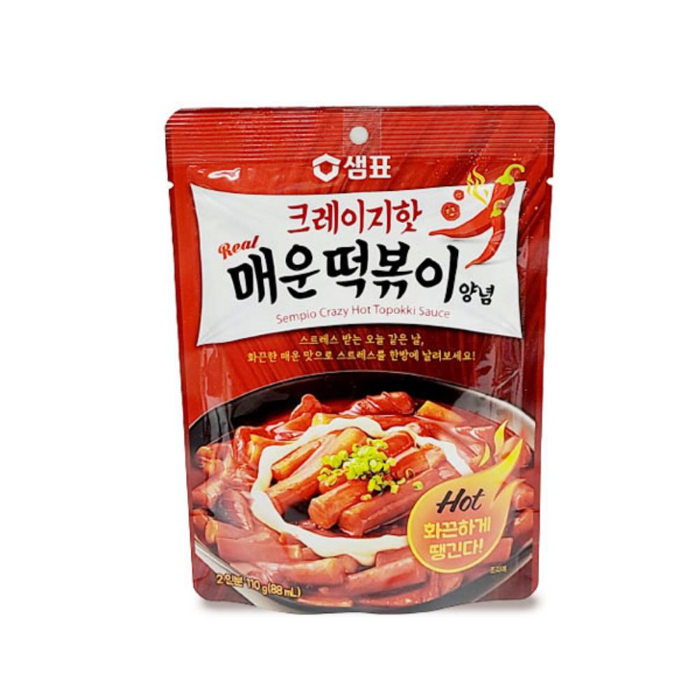 MY 샘표 떡볶이 떡꼬치 소떡 양념 불닭크림 간편요리 조리 즉석식품