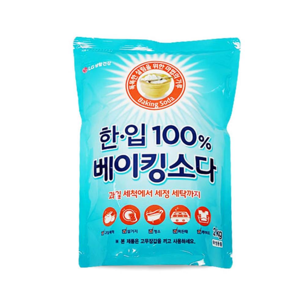 MY LG 한입 100프로 베이킹소다 과탄산소다 가루세제 세탁용품