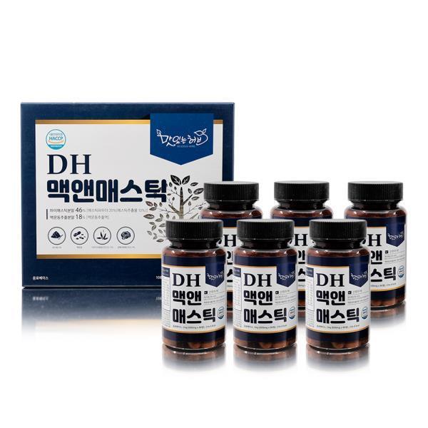 DH 맥앤매스틱(90정x6통) 매스틱 맥문동 양배추분말