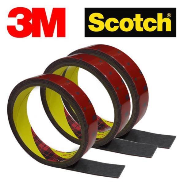 차량용 3M 강력테이프 폭 18mm x 1M 3개