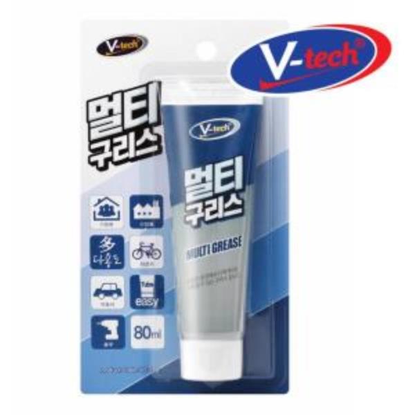 V텍 멀티구리스 80ml 치약처럼 편한윤활제