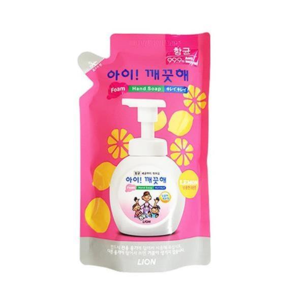 아이깨끗해 레몬향 리필 200ml 거품 핸드워시