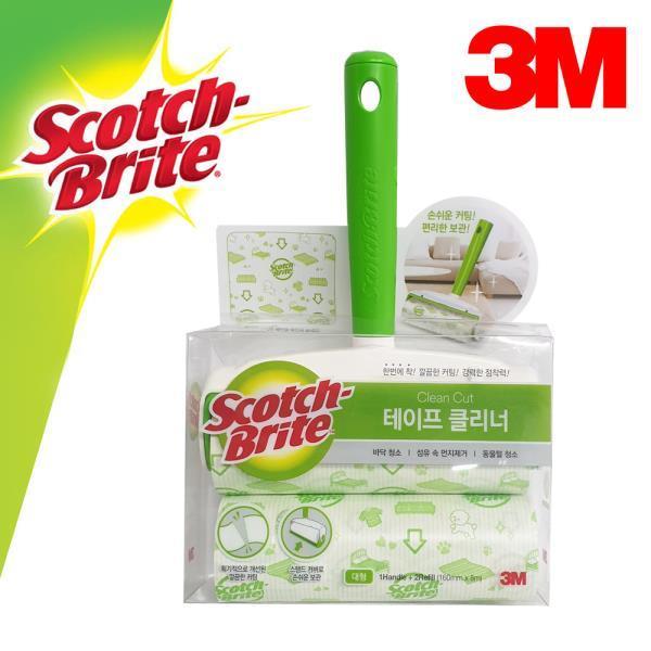 3M245 강력 테이프클리너 대형 본품1매 리필1매