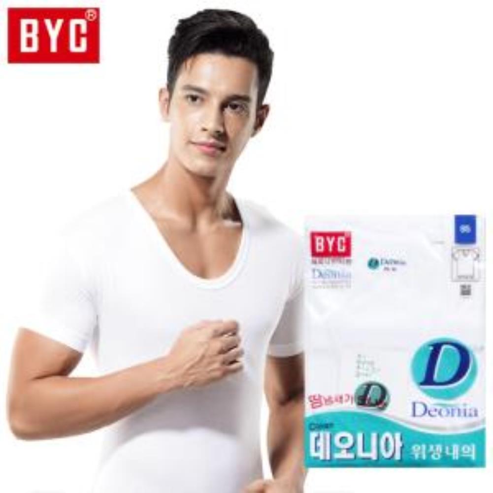 BYC 남성 데오니아 땀냄새방지 반팔런닝 DOLD7002