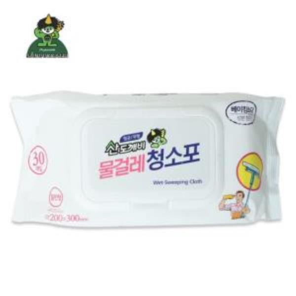 산도깨비 물걸레 청소포 20cm x 30cm 30매