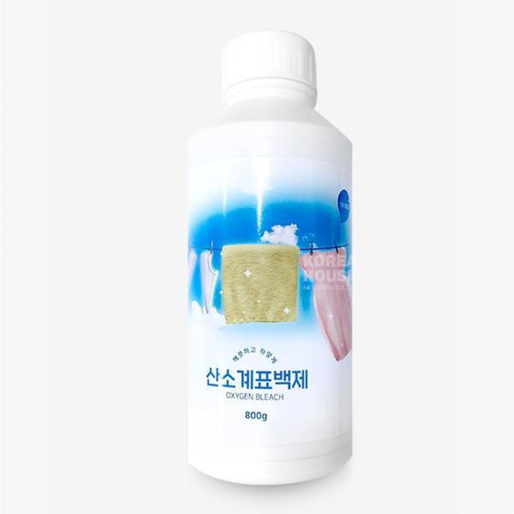 산소계 표백제 800g 흰옷세제 표백비누 의류얼룩제거 세탁세제 산소계표백