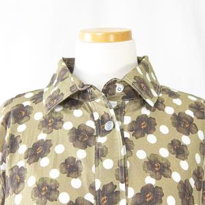 남방 내담쇼핑몰 여성 간절기 자켓 셔츠 플라워 패턴 얇은 레이어드