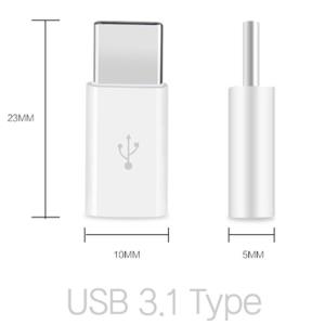 Z-CT3 마이크로5핀 to USB 3.1 C타입 젠더 변환젠더