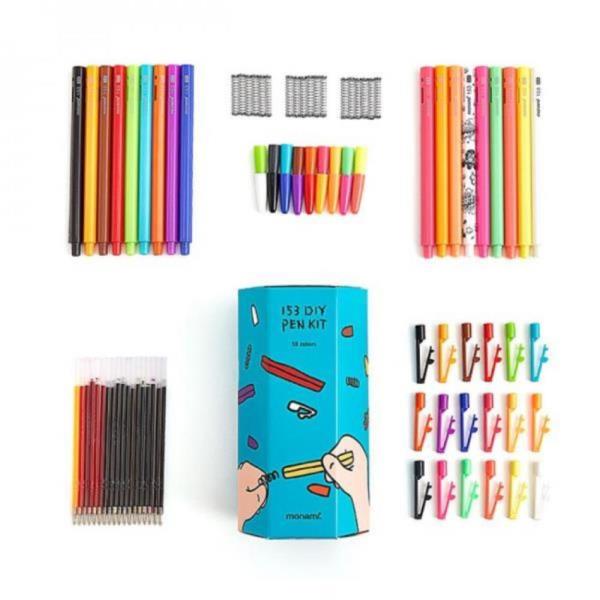 모나미 153 DIY PEN KIT 12본펜키트 키트볼펜