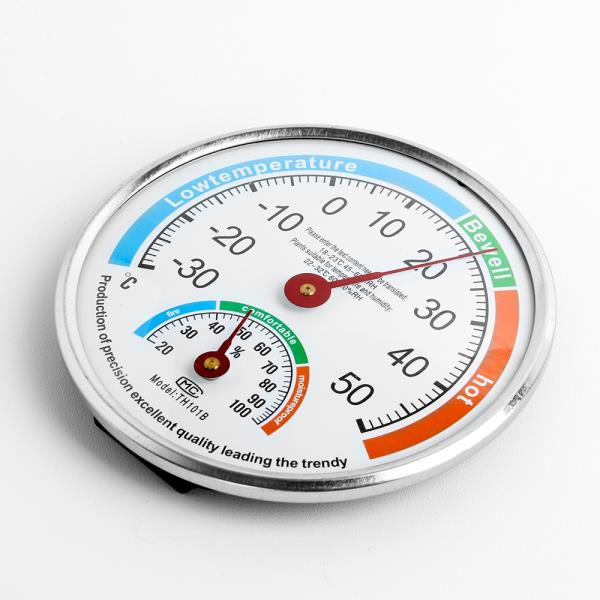 고급 정밀 온도계 습도계(13cm)아날로그 온습도계