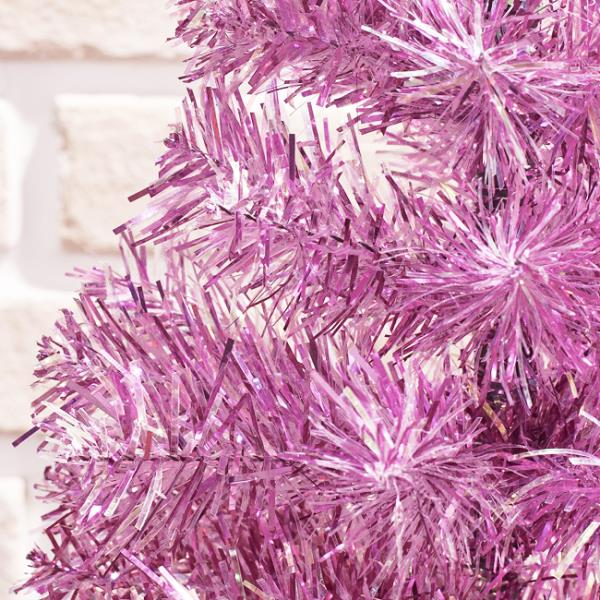 60cm 핑크 반짝이 트리스마스 트리 성탄트리