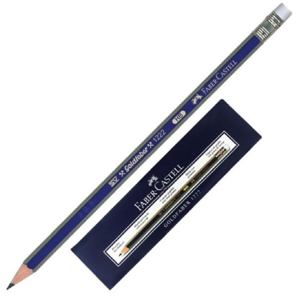 썬마켓 파버카스텔 파버카스텔 116800 연필 - 1타 1타 지우개 연필 HB 990291 골드파버