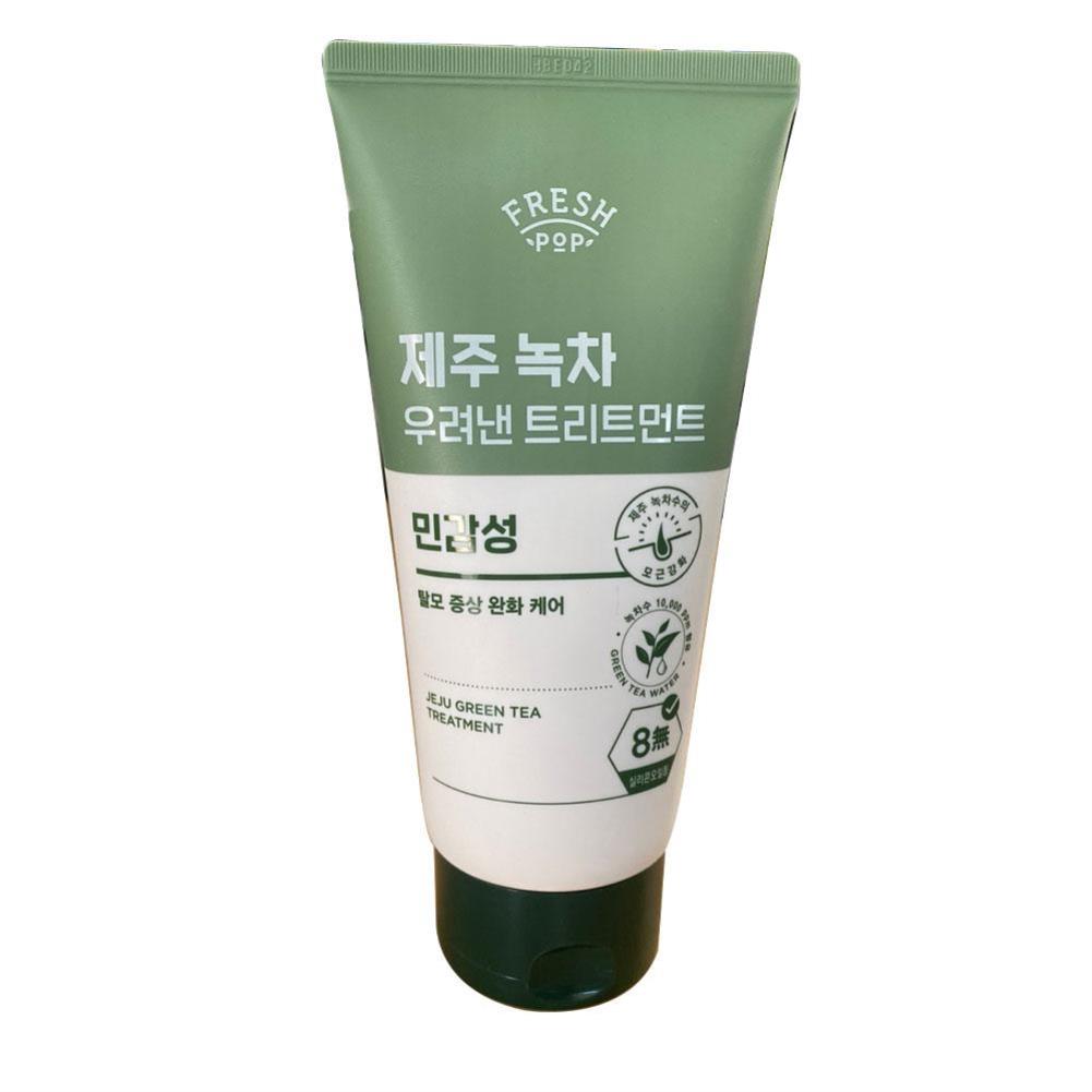 프레시팝 제주녹차 우려낸 트리트먼트 300ml 제주녹차트리트먼트 프레시팝