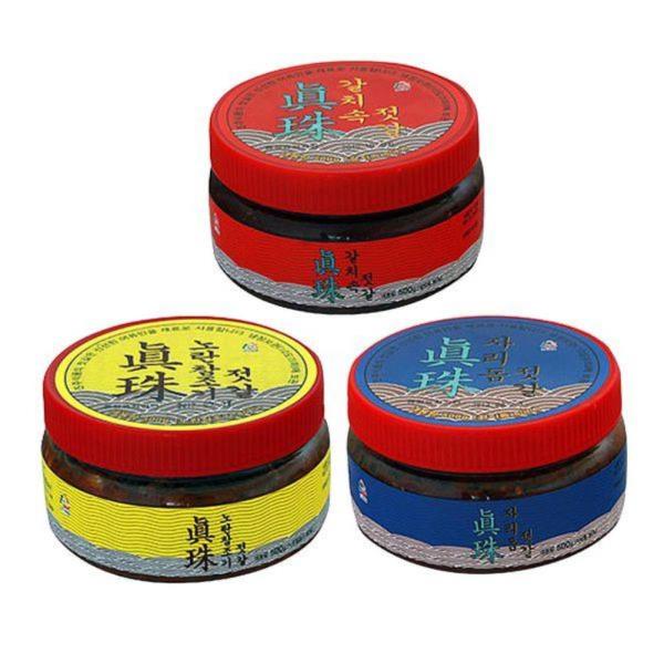 제주 진주 젓갈 갈치/자리/참조기젓 100g/500g 택1