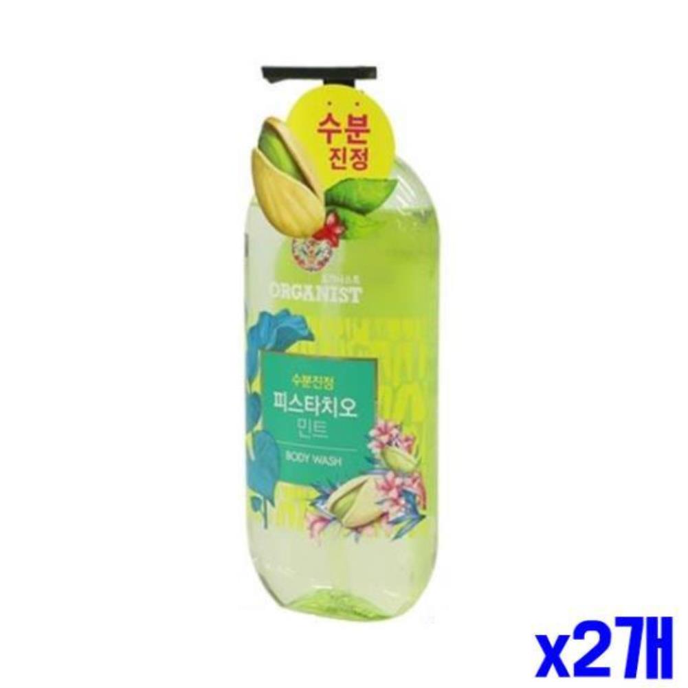 피스타치오 오일 수분 진정 바디워시 900ml x2개 미용 바디케어 욕실용품