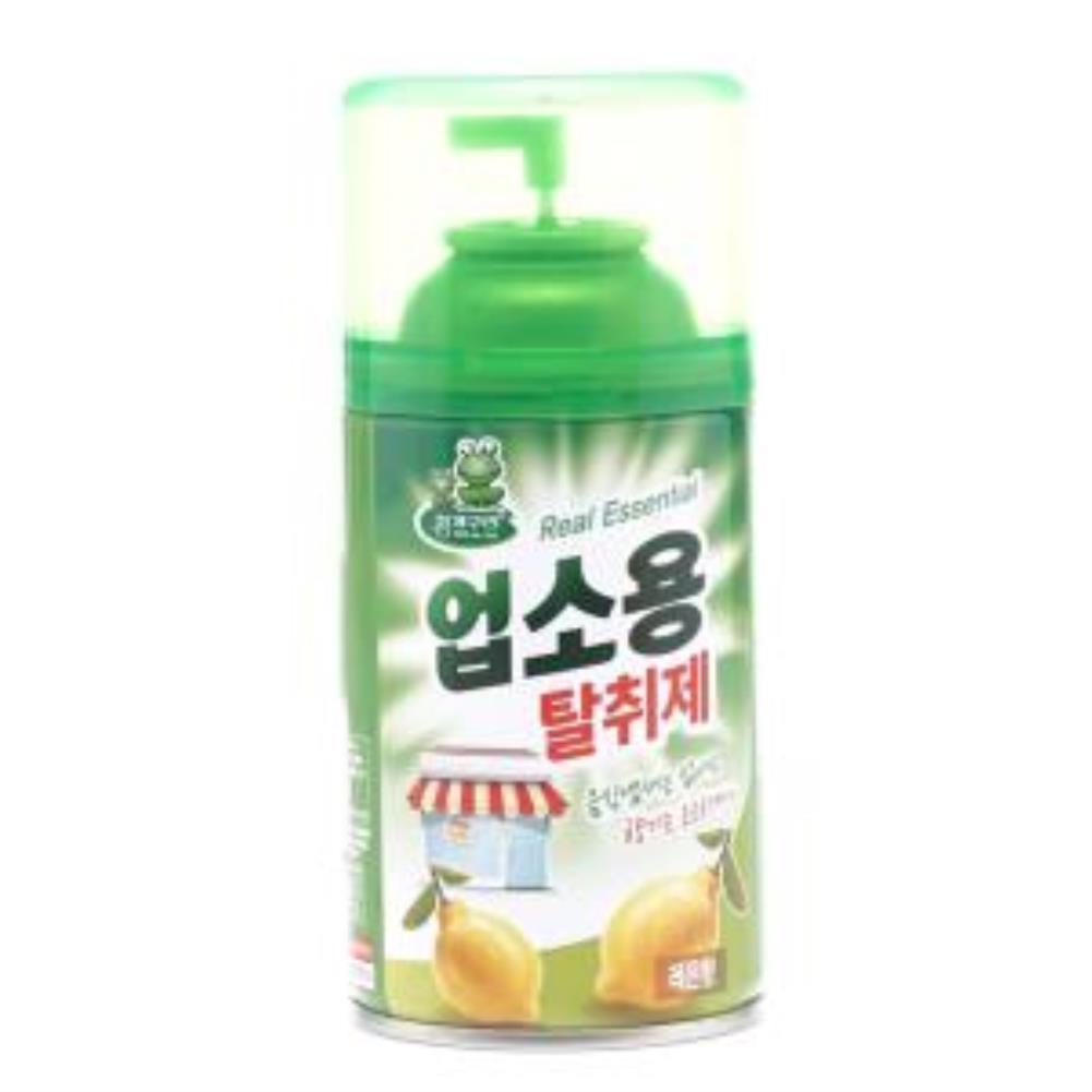 음식물냄새제거 은은한향 탈취제 레몬향 캔 280ml 280ml 업소용 레몬 탈취