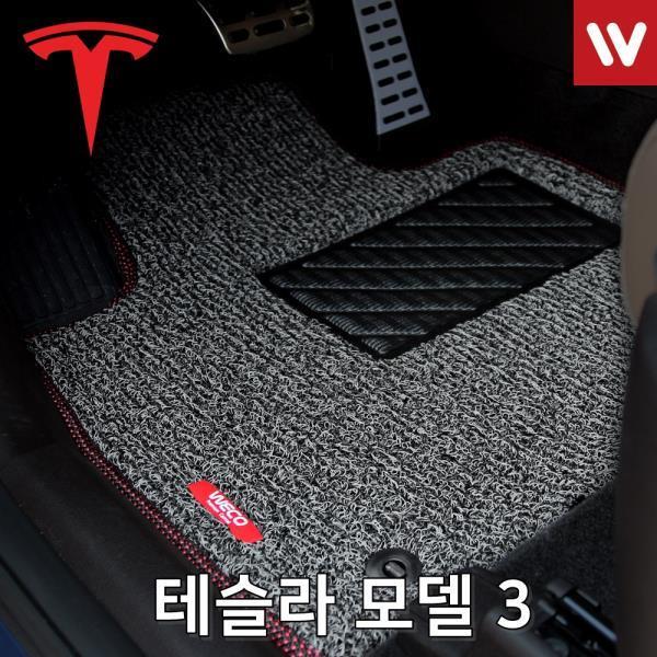 바닥매트 테슬라 모델 3 차량용 발판 매트 뒷좌석