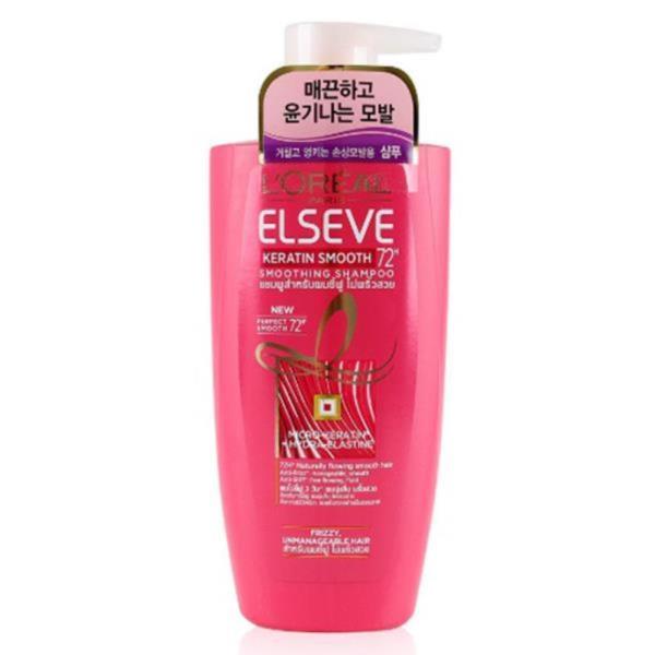 로레알 화장품 케라틴 스무스 스무딩 샴푸 450ml