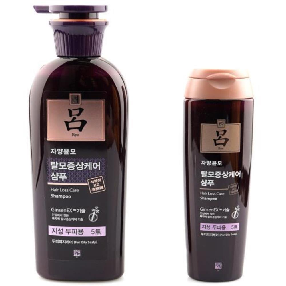 려 화장품 자양 샴푸세트 지성두피용 400ml+180ml 400ml 180ml 화장품 려