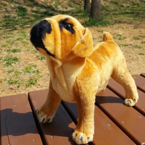 진짜같은리얼펫  강아지인형 불독 44cm