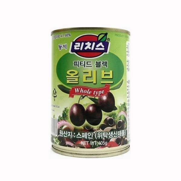 리치스 블랙올리브 홀타입 405g