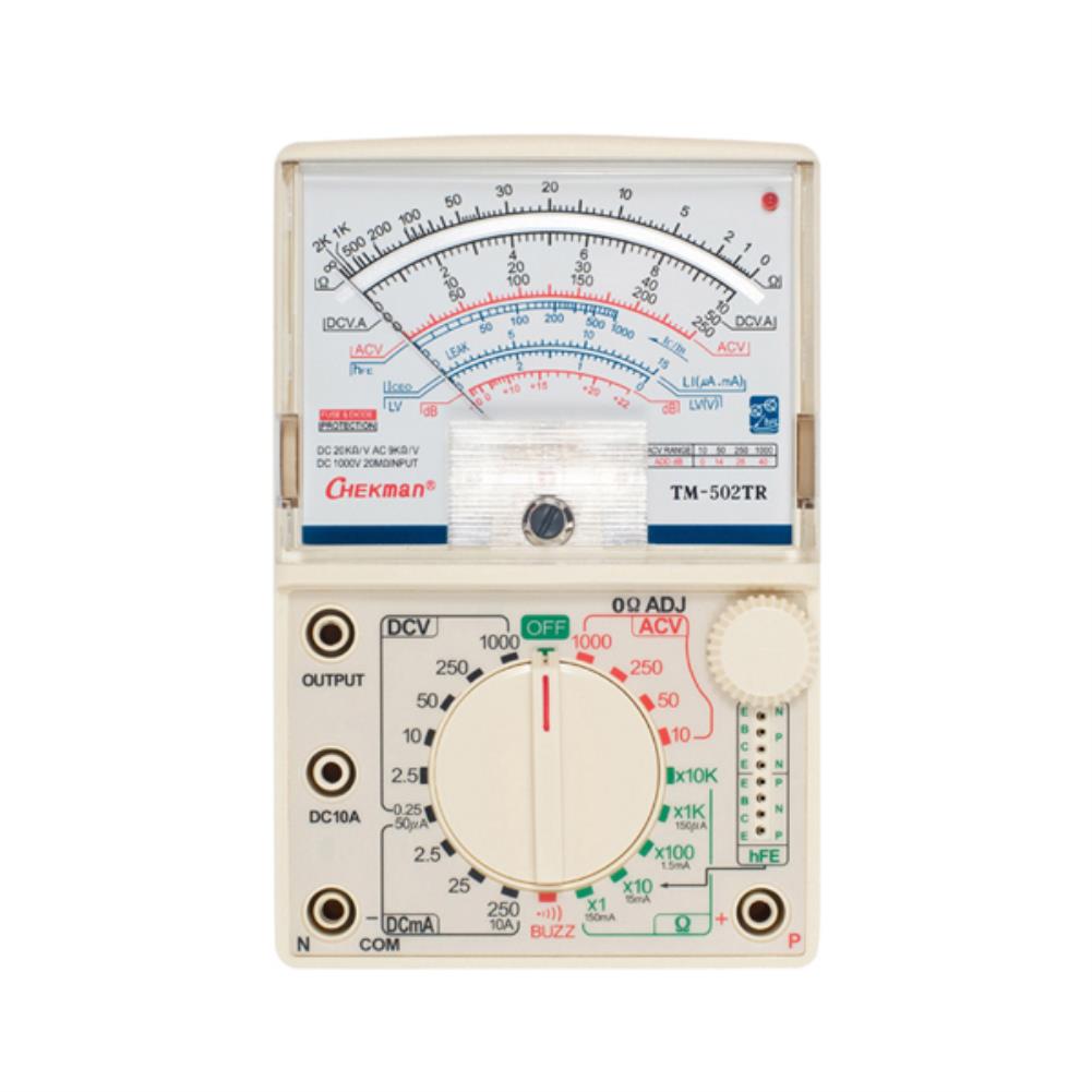 태광전자 멀티 테스터기 아날로그 TM 502TR