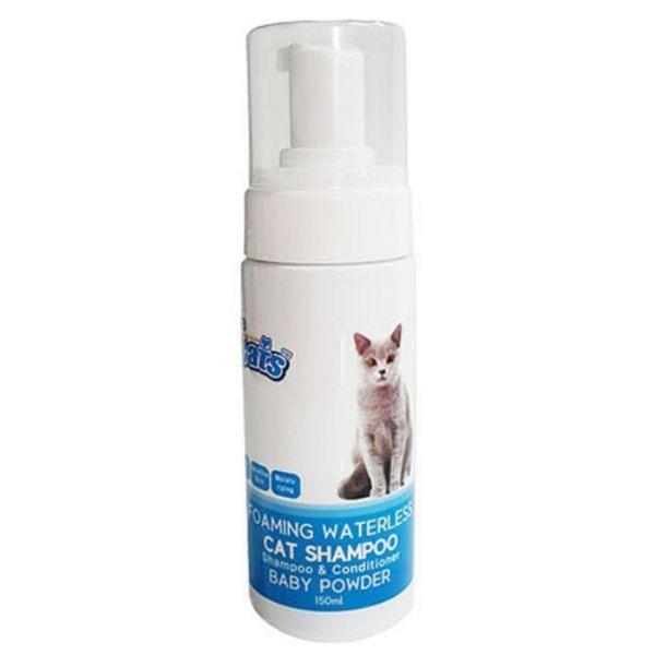 더캣츠 고양이 거품샴푸 150ml - 베이비파우더향