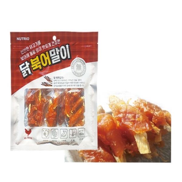 북어 닭고기말이 덴탈케어 강아지 영양간식 껌 180g