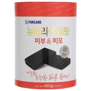 반려견 건강관리 영양간식 져키 트릿 피부피모 480g