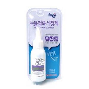 반려견 눈물지우개 강아지 눈물자국 세정제 100ml