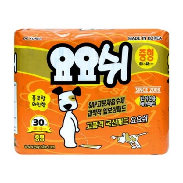 반려견 중형 배변패드 30매 1P 강아지 화장실 훈련