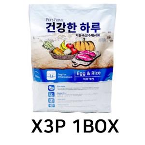 댕댕이 강아지 애견 민감 피부 사료 먹이 1kg 3P