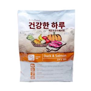 애견 오리 연어 사료 1kg 1P 강아지 댕댕이 먹이 밥