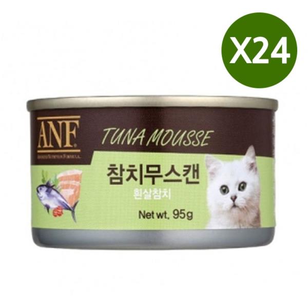 반려묘 참치 캔 간식 95g 24P 고양이 습식 통조림