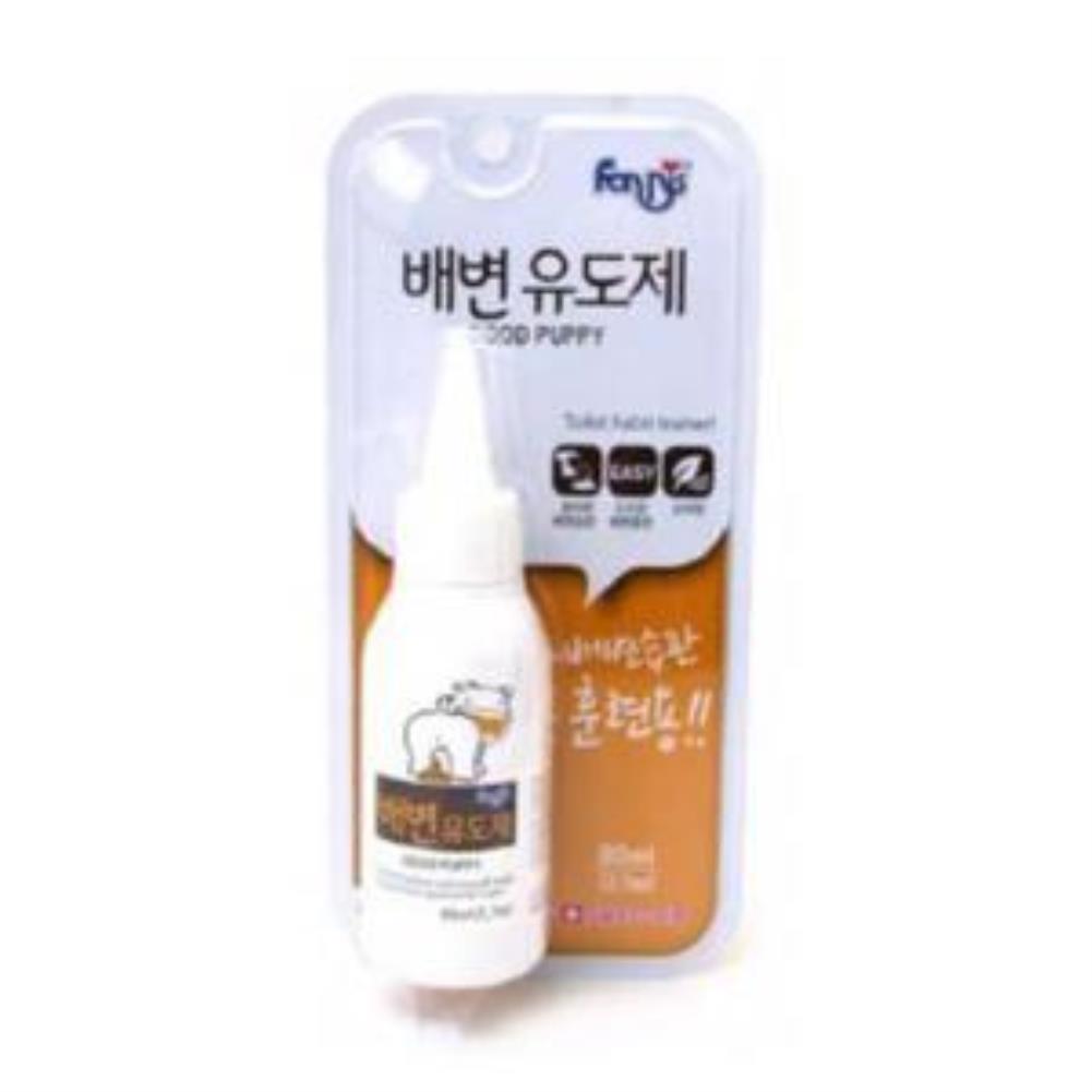 포비스 애견 배변유도제 80ml 1P 강아지 배변훈련 배변훈련용품 강아지배변훈련제 애