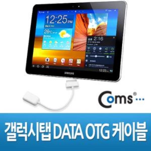 갤럭시탭 DATA OTG 케이블 10.1 8.9용 블랙 화이트 30핀