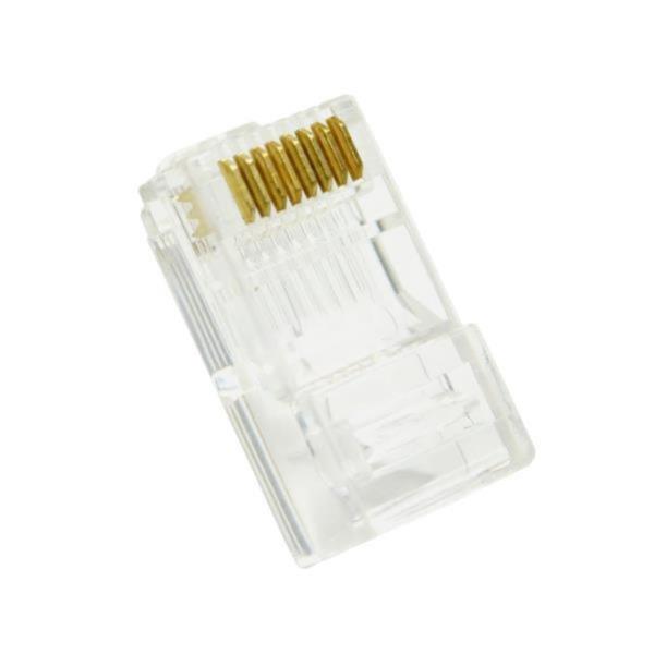 CAT5 RJ45 8P8C 커넥터 랜선 잭 100개입