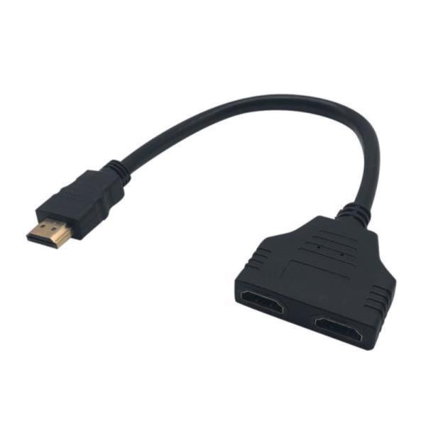 HDMI 선택분배기 2포트 케이블 젠더형 모니터 TV