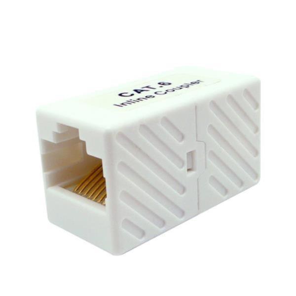 CAT6 RJ45 커플러 화이트 8P8C 랜케이블 랜선 연장 잭