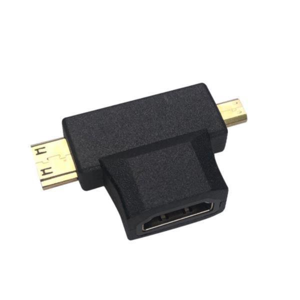 HDMI 변환젠더 to Micro Mini 변환잭 마이크로 잰더