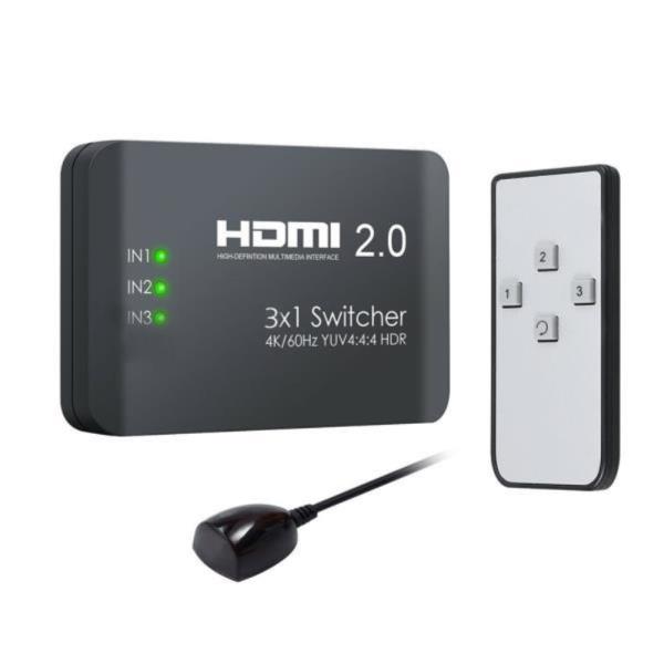 4K HDMI2.0 셀렉터 3포트 60Hz 선택기 영상 스위치