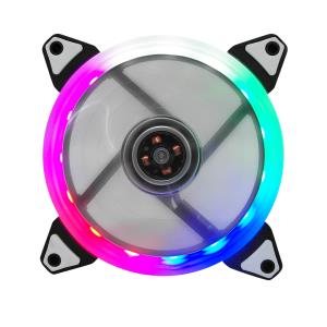 RGB 15LED 120mm 쿨링팬 컴퓨터 케이스튜닝 쿨러